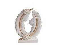 GEK208130 Moderno Escultura Creativa de Plumas for decoración Sala Estar, Dormitorio, Arte Abstracto, Adornos Escultura