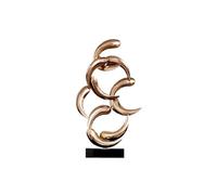 GEK208130 Moderno Escultura de Acero Inoxidable Resistente for Interiores, Adorno Decorativo Arte Abstracto Creativo Escultura