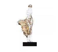 GEK208130 Moderno Escultura de Resina Lujo, Pieza Arte Decorativa for Sala Estar, Escritorio y Entrada Escultura