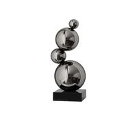 GEK208130 Moderno Escultura geométrica de Acero Inoxidable con diseño esférico Minimalista Moderno for decoración Interiores Escultura