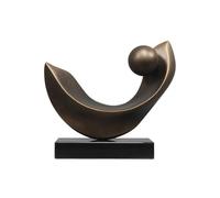 GEK208130 Moderno Esculturas de Arte Abstracto Lujo, Adornos Decorativos for hoteles Modernos, 43 x 15 38 cm Escultura