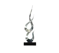 GEK208130 Moderno Esculturas de Arte Abstracto Moderno Gran tamaño, Acero Inoxidable, for decoración Interiores Escultura