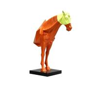 GEK208130 Moderno Figura de Caballo Abstracta Moderna, decoración Creativa for Sala Estar, Escultura Grande Escultura