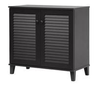 GEK208130 Moderno Gabinete de Almacenamiento de Zapatos de Gran Capacidad de Entrada Moderna Organizador(Grey)