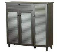 GEK208130 Moderno Gabinete de Zapatos de Entrada for el hogar Gabinete de Almacenamiento de Zapatos de Madera Organizador