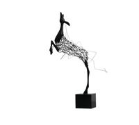 GEK208130 Moderno Gran Escultura de Ciervo Hierro Forjado, Pieza Arte Abstracto, Adorno Decorativo Creativo for Interiores Escultura