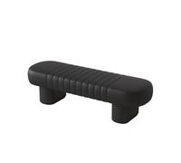 GEK208130 Moderno Hogar de Madera tapizado Cuero Zapato Cambiador sofá Banco Cama Descanso Decorativo(Grande)