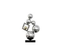 GEK208130 Moderno Mueble de TV Lujo for Sala Estar, Vitrina for vinos, Adornos for la Entrada, artesanías Metal Escultura