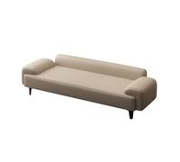 GEK208130 Moderno Taburete de cabecera for Dormitorio, Taburete de Noche, sofá de Hotel, Taburete Largo Ligero de Lujo de Alta Gama, Taburete for Cambiar Zapatos Decorativo(Off-White,Pequeño)