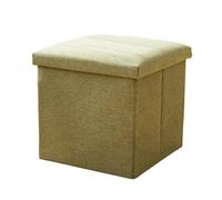 GEK208130 Moderno Taburete de Entrada for Zapatos, Taburete Almacenamiento for el hogar, for Sentarse for Adultos, Caja Decorativo(Olive Green,Medio)
