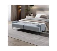 GEK208130 Moderno Taburete de Noche de Lujo Ligero for Dormitorio, Banco de pie de Cama de Alta Gama, Banco de sofá, Banco de guardarropa Decorativo(Glue)