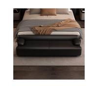 GEK208130 Moderno Taburete de Noche Ligero de Lujo for Sala de Estar, sofá Minimalista, Dormitorio, Taburete de Noche, guardarropa, Taburete for Cambiar Zapatos Decorativo(Negro,Medio)