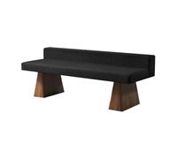 GEK208130 Moderno Taburete de sofá Madera con Respaldo Adecuado for Uso doméstico, Comedor, Dormitorio, Cama, Banco for pies, Sala Estar Decorativo(XL)