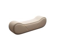 GEK208130 Moderno Taburete de Terciopelo for Dormitorio, Taburete for Cambiar Zapatos, otomano, Banco de guardarropa Sencillo, Taburete for sofá Decorativo(Beige,180 * 50 * 50cm)