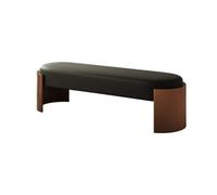 GEK208130 Moderno Taburete for Cambiar Zapatos, vestidor for el hogar, sofá tapizado de Madera, Taburete for Extremo la Cama del Dormitorio Decorativo(Pequeño)