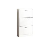 GEK208130 Moderno Zapatero con 3 cajones, Zapatero Independiente, Organizador de Armario for Zapatos, Organizador de Almacenamiento de Zapatos de Entrada for el hogar Organizador(Blanco)