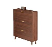 GEK208130 Moderno Zapatero de Pared for Entrada casa, Pasillo, Estante Almacenamiento Integrado Organizador(Grande)