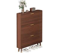 GEK208130 Moderno Zapatero de Pared for Entrada casa, Pasillo, Estante Almacenamiento Integrado Organizador(Pequeño)