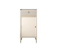 GEK208130 Moderno Zapatero Delgado de 4 Niveles con estantes Ajustables, Zapatero Independiente de Madera con Puertas for Pasillo y Sala de Estar. Organizador
