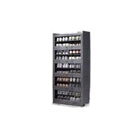 GEK208130 Moderno Zapatero for Puerta de casa, Organizador Sencillo for Zapatos, Ahorro de Espacio, Interior, a Prueba de Polvo Organizador(Grey,Pequeño)