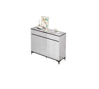 GEK208130 Moderno Zapatero for Uso doméstico, Puerta Ligera, Laca de Lujo, vestíbulo, gabinete de Entrada, Zapatero pequeño for el hogar, Entrada Organizador(Grande)