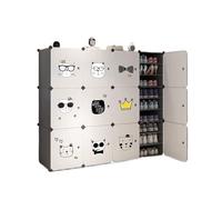 GEK208130 Moderno Zapatero Simple for Interiores, Gran Capacidad, a Prueba de Polvo, Multicapa, económico, Almacenamiento, zapateros Organizador