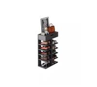 GEK208130 Moderno Zapatero Simple for Puerta de casa, Ahorro de Espacio, Uso doméstico de Alquiler, gabinete de Zapatos pequeño Multicapa for Principiantes Organizador(XL)