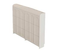 GEK208130 Moderno Zapatero Tipo Cubo abatible Integrado en la Pared del vestíbulo de Entrada Organizador