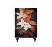 GEK208130 Moderno Zapatero Ultrafino de 3 Capas con Tapa abatible, de Pino, for Entrada, Almacenamiento y almacenaje Integrado, 80 cm Organizador