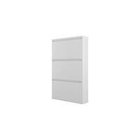 GEK208130 Moderno Zapatero Ultrafino for Entrada, recibidor o, con Gran Capacidad de Almacenamiento y Compartimento Multifuncional abatible Organizador
