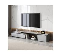 GEK208130 Modulo TV Mesa de Centro retráctil de Pizarra Sencilla y Moderna, Mueble de TV Combinado for Sala de Estar, Mueble de Suelo Elegante con Sensor de luz Mesa TV