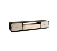 GEK208130 Modulo TV Mueble de TV for Sala de Estar, Mueble de Suelo con 3 cajones for el hogar, Almacenamiento Dividido Mesa TV