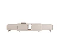 GEK208130 Modulo TV Mueble de TV retráctil Blanco, Mueble de cajón de 4 Uds., Mueble de TV for el hogar, Sala de Estar Moderna y Sencilla Mesa TV