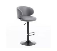GEK208130 Multiusos Silla de Bar con elevación y rotación, Taburete Alto Simple, cafetería, cajero, Silla de Bar con Respaldo Ligero for el hogar Moderno