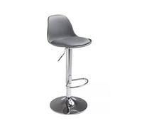 GEK208130 Multiusos Silla de Bar con Respaldo, Escritorio Frontal for el hogar, Caja registradora, Taburete de pie Alto de elevación, Taburete de Bar Moderno y Simple con rotación Moderno