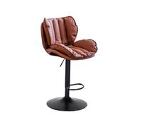 GEK208130 Multiusos Sillas de Bar Hogar Ligero Lujo Taburetes con Patas Altas Sillas de Bar elevables y giratorias Caja registradora Sillas Altas Respaldos Taburetes de Bar Comercial Moderno