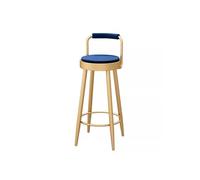 GEK208130 Multiusos Sillas de Bar Sillas Ligeras de Lujo con Respaldo Sillas invertidas for el hogar Recepción Taburetes Altos Sillas de Bar Minimalistas Moderno