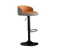 GEK208130 Multiusos Taburete Alto elevable con Respaldo Giratorio, Taburete de Bar de Lujo Ligero for el hogar, Taburete de Bar Delantero, Silla de Comedor Moderno
