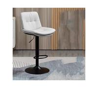 GEK208130 Multiusos Taburete Simple y Lujoso de Patas Altas, Silla de Bar Ajustable, Respaldo Giratorio for el hogar, Taburete de Bar for recepción Moderno
