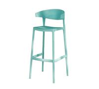 GEK208130 Multiusos Taburetes de Bar for Uso doméstico Taburetes Altos apilables for cafeterías y restaurantes Taburetes de Bar Modernos y Sencillos Taburetes Altos Moderno(Blue)