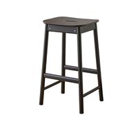 GEK208130 Multiusos Taburetes de Bar Taburetes de Bar for el hogar Taburetes Altos de Bar Sillón de balcón Moderno(Negro)