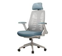 GEK208130 Sillas Escritorio Silla ergonómica con Soporte Lumbar, Silla de Oficina, cómoda Silla giratoria for Ordenador, Asiento de Escritura for Estudio en casa Silla de Oficina(Blue)