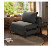 GEK208130 Sillón Cama Sofá Cama Plegable, sofá Convertible, Moderno Chai for Sala de Estar, Dormitorio, Oficina en casa Dormitorio(Grey)
