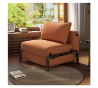 GEK208130 Sillón Cama Sofá Cama Plegable, sofá Convertible, Moderno Chai for Sala de Estar, Dormitorio, Oficina en casa Dormitorio(Orange)