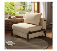 GEK208130 Sillón Cama Sofá Cama Plegable, sofá Convertible, Moderno Chai for Sala de Estar, Dormitorio, Oficina en casa Dormitorio(Blanco)