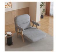 GEK208130 Sillón Cama Sofá Cama, sofá con reposabrazos, Moderno Respaldo Ajustable, sofás Convertibles for Salones, oficinas, Espacios pequeños, Pisos Dormitorio(Light Grey,80cm)