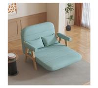 GEK208130 Sillón Cama Sofá Cama, sofá con reposabrazos, Moderno Respaldo Ajustable, sofás Convertibles for Salones, oficinas, Espacios pequeños, Pisos Dormitorio(Blue,100cm)