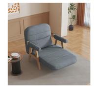 GEK208130 Sillón Cama Sofá Cama, sofá con reposabrazos, Moderno Respaldo Ajustable, sofás Convertibles for Salones, oficinas, Espacios pequeños, Pisos Dormitorio(Dark Grey,80cm)