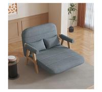GEK208130 Sillón Cama Sofá Cama, sofá con reposabrazos, Moderno Respaldo Ajustable, sofás Convertibles for Salones, oficinas, Espacios pequeños, Pisos Dormitorio(Dark Grey,100cm)