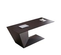 GEK208130 Simple Escritorio de Estudio de diseño de Lujo, Sencillo, Moderno y Ligero, for Villa, Oficina, Mesa de PC, Escritorio de Jefe, Madera Maciza con veta Escritura(200 * 70 * 75cm)